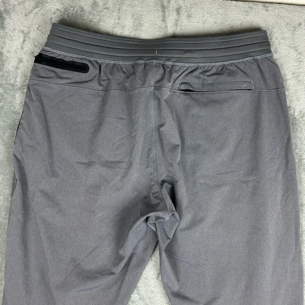 Under Armour Pants Mens XL Gray WG‎ Woven Tapered Fitted Stretch Drawstring